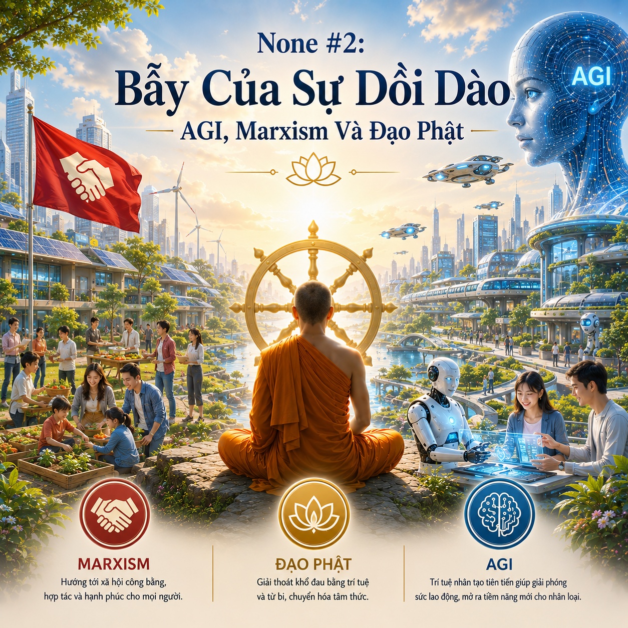 AGI, Marxism và Đạo Phật