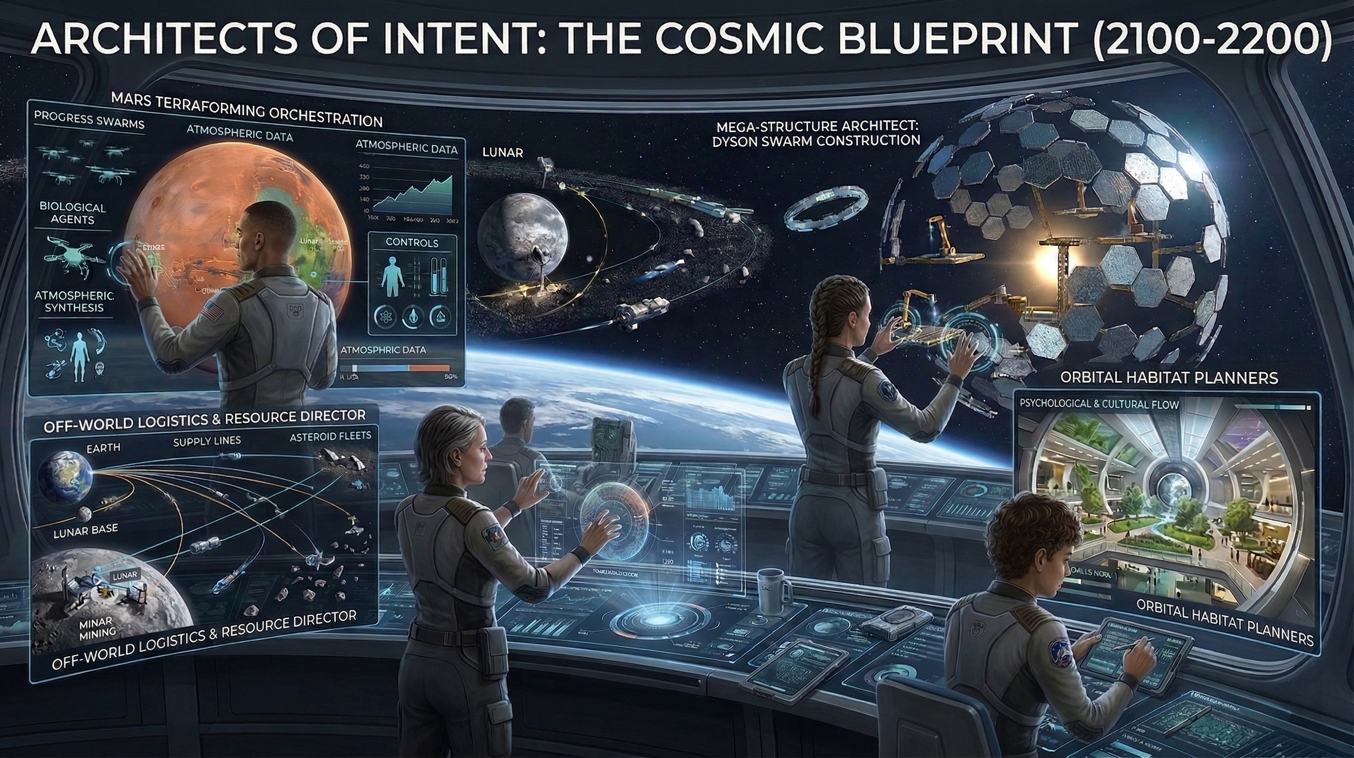 Cosmic Blueprint for 22nd Century